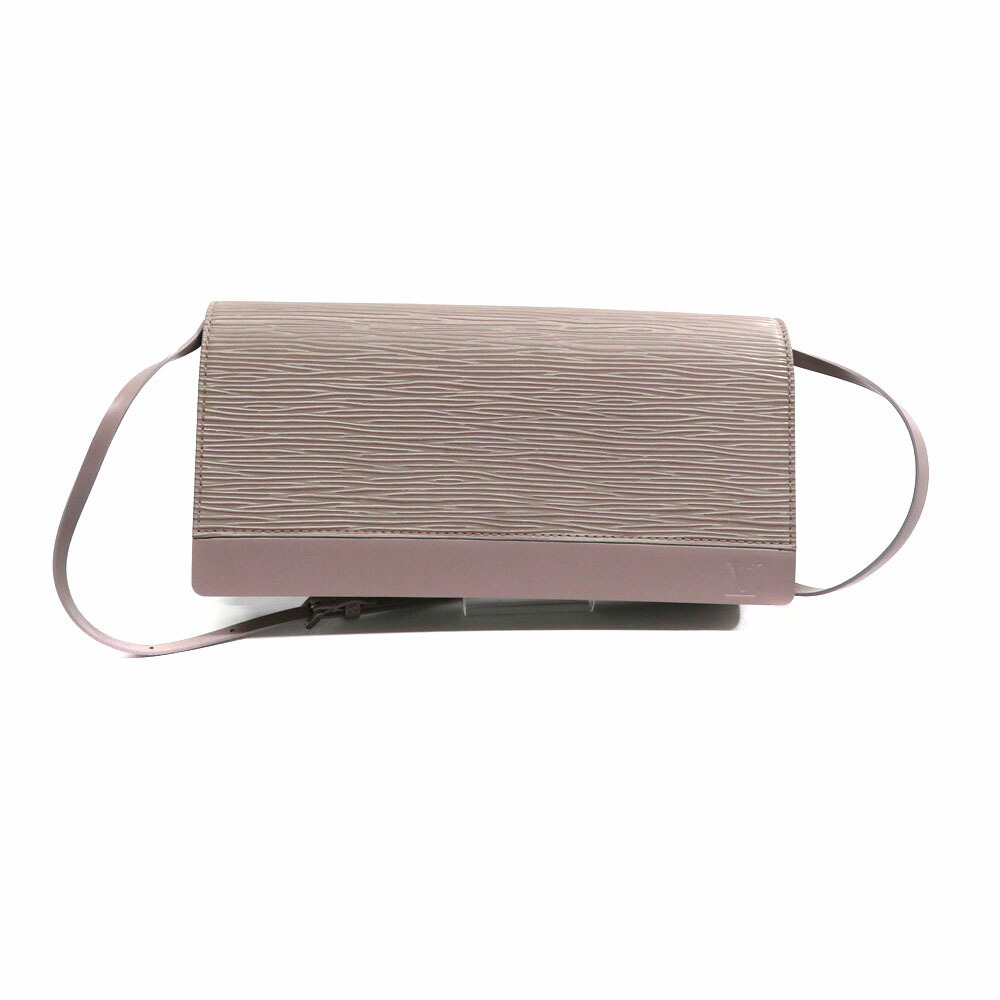 Louis Vuitton Honfleur Handbag Shoulder Bag Epi Leather Lilac Gray LV